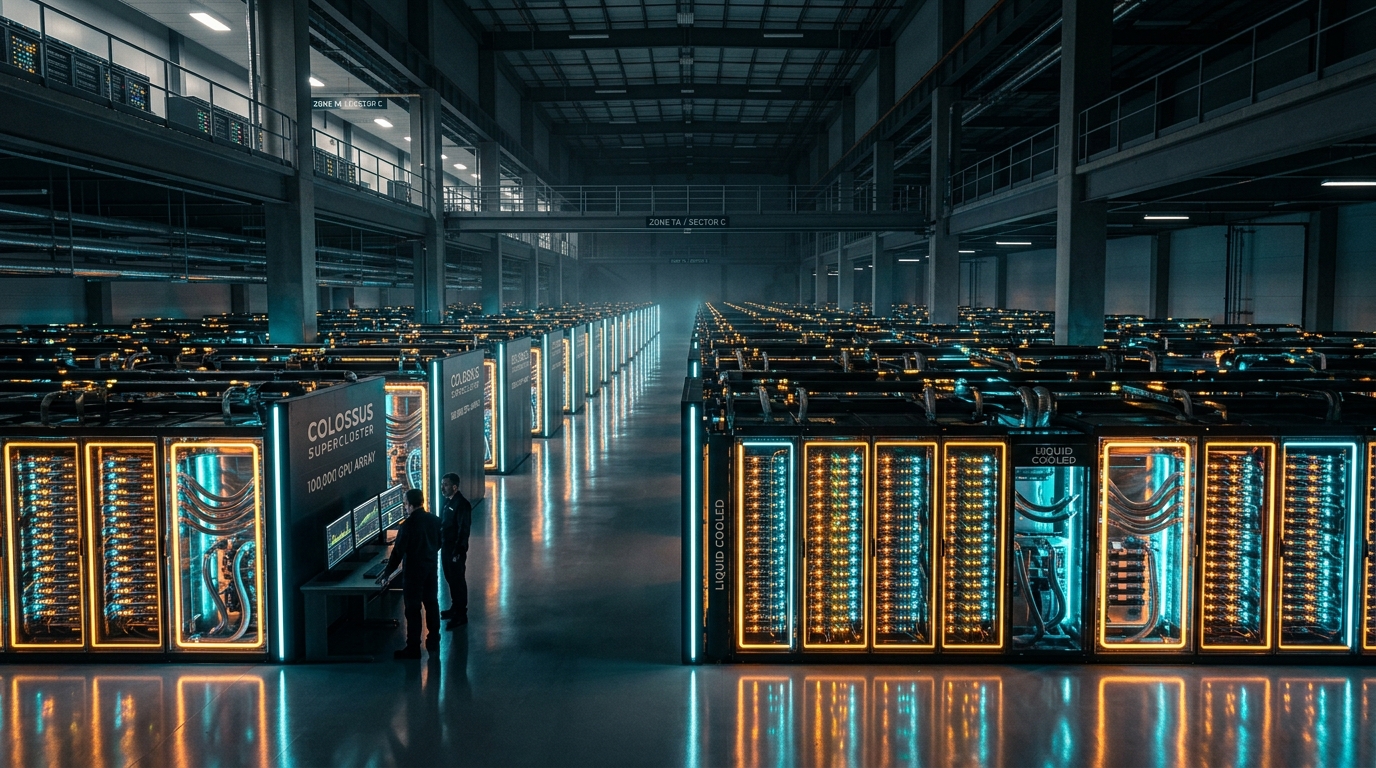 xAI Colossus Supercluster and Grok 3 AI Architecture