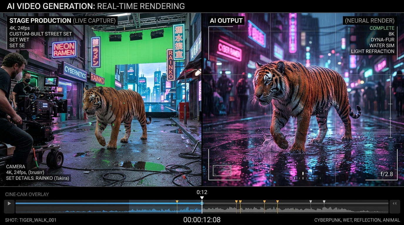 OpenAI Sora vs Google Veo 2 Cinematic AI Video Comparison